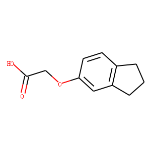 ((2,3-dihydro-1h-inden-5-yl)oxy)aceticacid