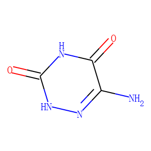 6-amino-1,2,4-triazine-3,5(2H,4H)-dione