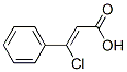 Cinnamic acid, beta-chloro-, (Z)-