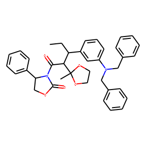 [4R-[3(2S*,3S*),4R*]]-3-[3-[3-[Bis(phenylmethyl)amino]phenyl]-2-(2-methyl-1,3-dioxolan-2-yl)-1-oxope