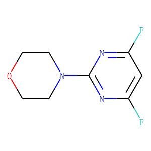 2-MORPHOLINO-4,6-DIFLUORO-PYRIMIDINE
