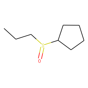 Cyclopentane, (propylsulfinyl)-, (S)- (9CI)