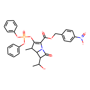 4-Nitrobenzyl (4S,5R,6S)-3-[(diphenylphosphono)oxy]-6-[(R)-1-hydroxyethyl]-4-methyl-7-oxo-1-azabicyc