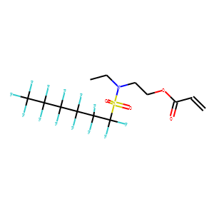 2-[ethyl[(tridecafluorohexyl)sulphonyl]amino]ethyl acrylate