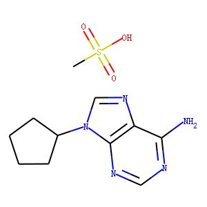 9-CYCLOPENTYLADENINE MONOMETHANESULFONATE