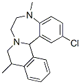 2-Chloro-5,6,7,9,10,14b-hexahydro-5,10-dimethylisoquino[2,1-d][1,4]benzodiazepine,19007-33-1