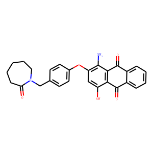 1-amino-2-[p-[(hexahydro-2-oxo-1H-azepin-1-yl)methyl]phenoxy]-4-hydroxyanthraquinone