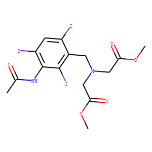 N-(2,4,6-Triiodo-3-acetamidobenzyl)iminodiacetic acid dimethyl ester