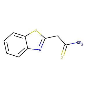 2-Benzothiazoleethanethioamide(9CI)