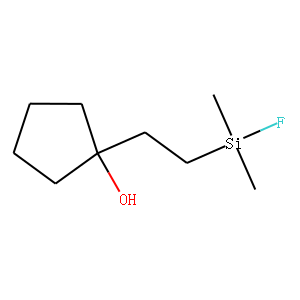 Cyclopentanol, 1-[2-(fluorodimethylsilyl)ethyl]- (9CI)
