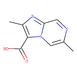 Imidazo[1,2-a]pyrazine-3-carboxylic acid, 2,6-dimethyl- (9CI)
