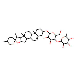 (25R)-3β-(4-O-α-L-Rhamnopyranosyl-β-D-glucopyranosyloxy)spirosta-5-ene