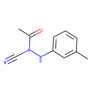 Acetic  acid,  1-cyano-2-(3-methylphenyl)hydrazide