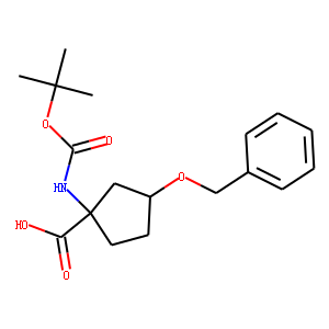 3-BENZYLOXY-1-TERT-BUTOXYCARBONYLAMINO-CYCLOPENTANECARBOXYLIC ACID