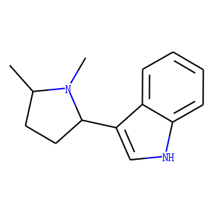 3-(1,5-Dimethyl-2-pyrrolidinyl)-1H-indole