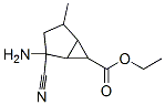 Bicyclo[3.1.0]hexane-6-carboxylic acid, 2-amino-2-cyano-4-methyl-, ethyl ester,