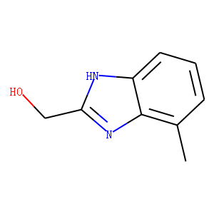 1H-Benzimidazole-2-methanol,4-methyl-(9CI)