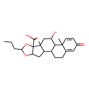 17α-Des-(2-hydroxyacetyl)budesonide 17α-Carboxylic Acid