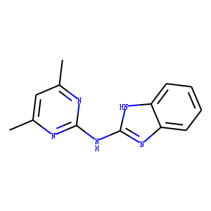 2-(4,6-Dimethyl-2-pyrimidinylamino)-1H-benzimidazole