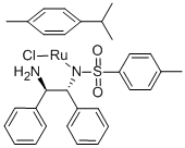 [((R,R)-2-Amino-1,2-diphenylethyl)[(4-tolyl)sulfonyl]amido](chloro)(η6-p-cymene)ruthenium