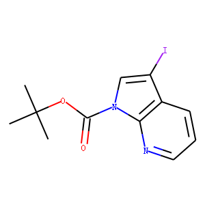 3-IODO-PYRROLO[2,3-B]PYRIDINE-1-CARBOXYLIC ACID TERT-BUTYL ESTER