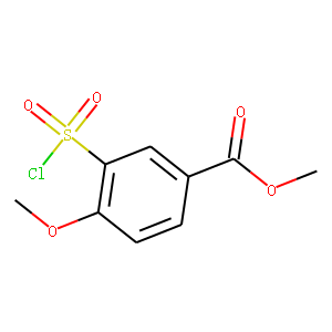 METHYL 3-(CHLOROSULFONYL)-4-METHOXYBENZOATE