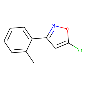 5-CHLORO-3-(2-METHYLPHENYL)ISOXAZOLE