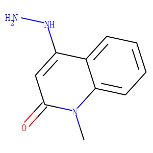 2(1H)-Quinolinone,4-hydrazino-1-methyl-(9CI)