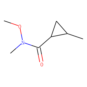 Cyclopropanecarboxamide, N-methoxy-N,2-dimethyl- (9CI)