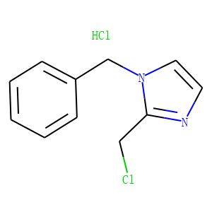 1-BENZYL-2-(CHLOROMETHYL)-1H-IMIDAZOLE HCL