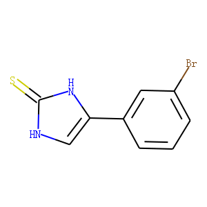 4-(3-Bromo-phenyl)-1,3-dihydro-imidazole-2-thione