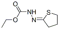 Hydrazinecarboxylic  acid,  (dihydro-2(3H)-thienylidene)-,  ethyl  ester  (9CI)