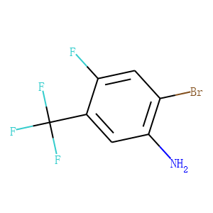 2-BROMO-4-FLUORO-5-(TRIFLUOROMETHYL)ANILINE