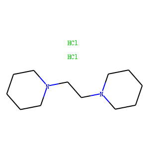 Piperidine, 1,1/'-(1,2-ethanediyl)bis-, dihydrochloride
