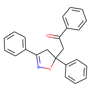 1-Phenyl-2-(3,5-diphenyl-2-isoxazoline-5-yl)ethanone