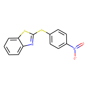 2-[(4-nitrophenyl)thio]benzothiazole