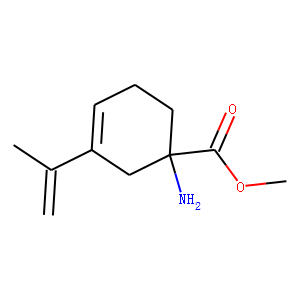 3-Cyclohexene-1-carboxylicacid,1-amino-3-(1-methylethenyl)-,methylester,