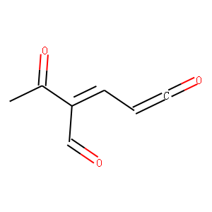 2,4-Pentadienal, 2-acetyl-5-oxo-, (E)- (9CI)