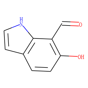1H-Indole-7-carboxaldehyde, 6-hydroxy-