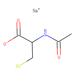 sodium N-acetyl-L-cysteinate