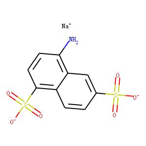 4-aminonaphthalene-1,6-disulphonic acid, sodium salt