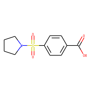 4-(PYRROLIDINE-1-SULFONYL)-BENZOIC ACID