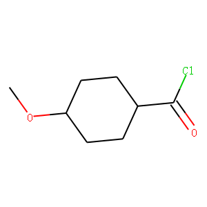 Cyclohexanecarbonyl chloride, 4-methoxy- (9CI)