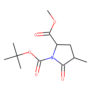 Methyl (2S,4S)-1-(tert-butoxycarbonyl)-4-methylpyroglutamate