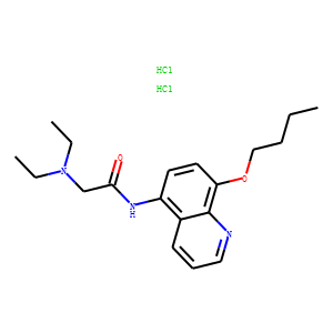 N-(8-butoxyquinolin-5-yl)-2-diethylamino-acetamide dihydrochloride