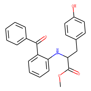 METHYL N-(2-BENZOYLPHENYL)-L-TYROSINATE
