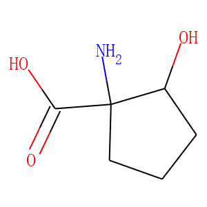 Cyclopentanecarboxylic acid, 1-amino-2-hydroxy-, (1R,2S)- (9CI)
