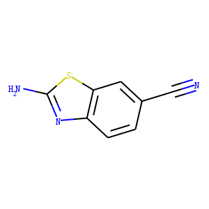 2-Amino-benzothiazole-6-carbonitrile