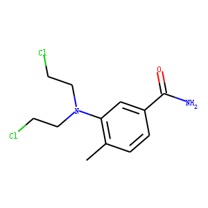 3-[Bis(2-chloroethyl)amino]-4-methylbenzamide
