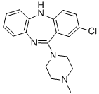 2-chloro-11-(4-methyl-1-piperazinyl)-5H-dibenzo(b,e)(1,4)diazepine